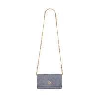 Dior Caro Pouch with Chain