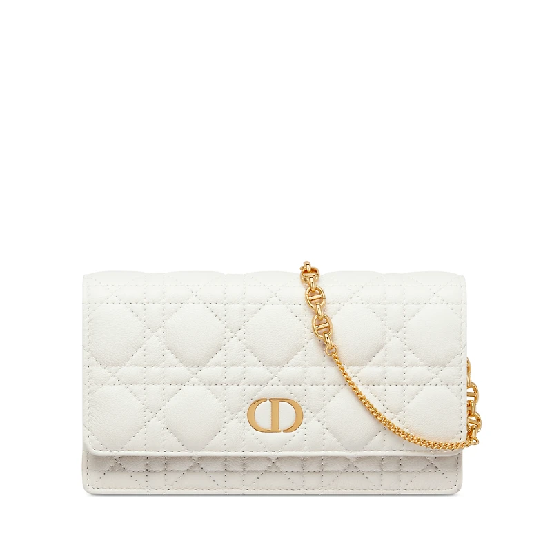 Dior Caro Pouch with Chain