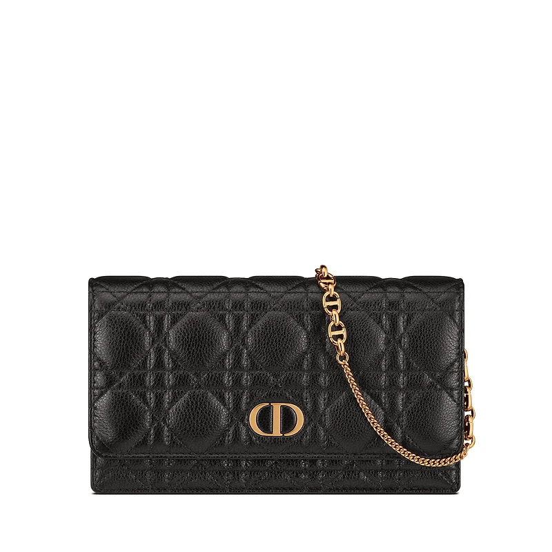 Dior Caro Pouch with Chain