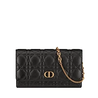 Dior Caro Pouch with Chain