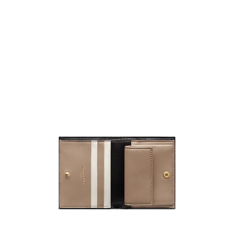 Mini Dior Caro Saffron Wallet