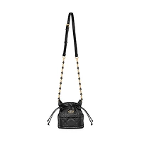 Miss Caro Mini Bucket Bag with Drawstring