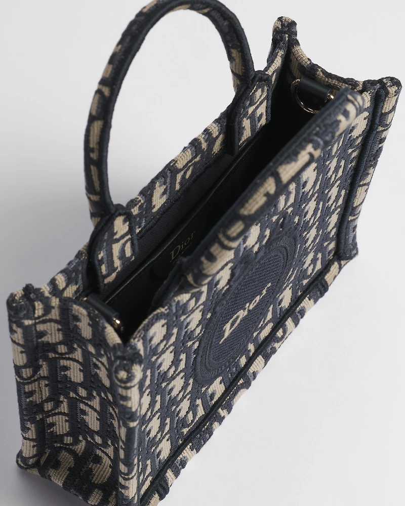 Mini Dior Book Tote with Strap