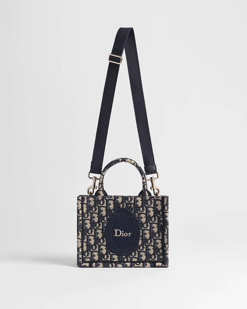 Mini Dior Book Tote with Strap