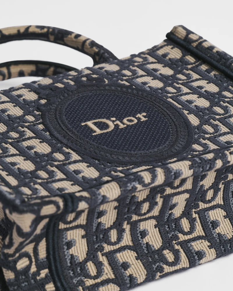 Mini Dior Book Tote with Strap