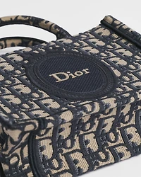 Mini Dior Book Tote with Strap