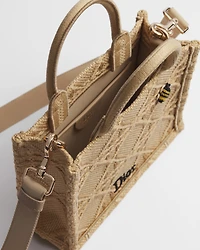 Mini Dior Book Tote with Strap