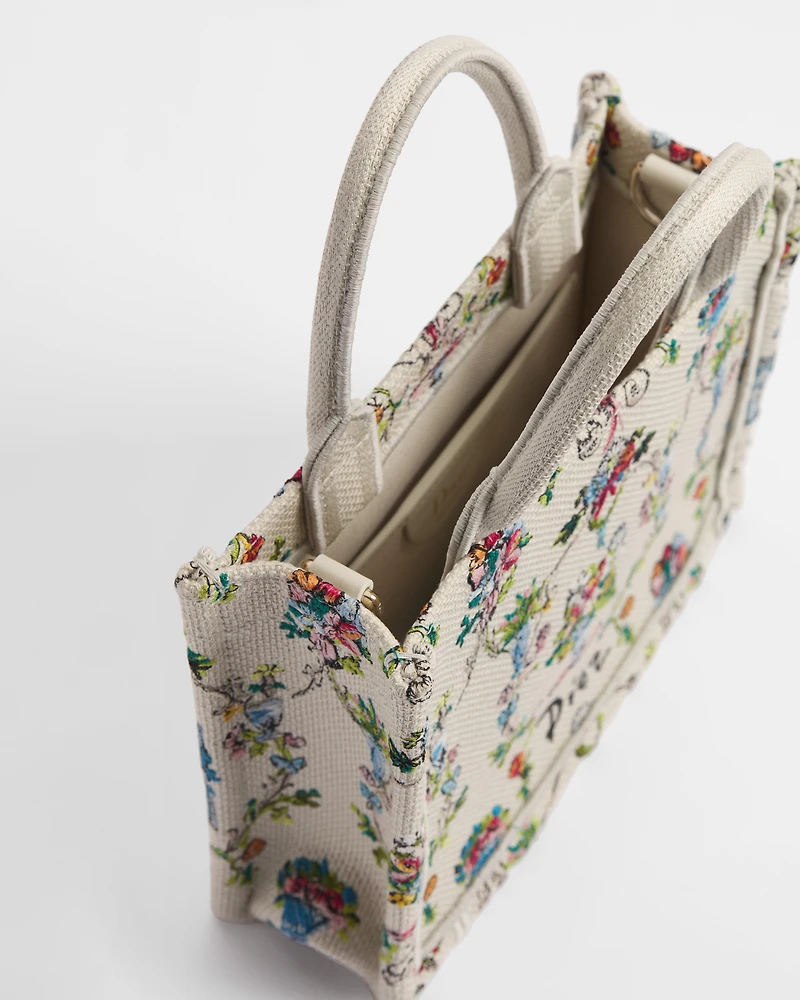 Dioriviera Mini Dior Book Tote with Strap