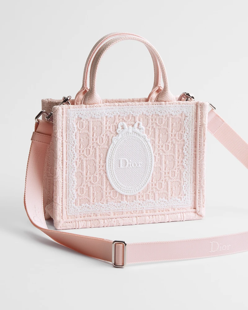 Dioramour Mini Dior Book Tote with Strap