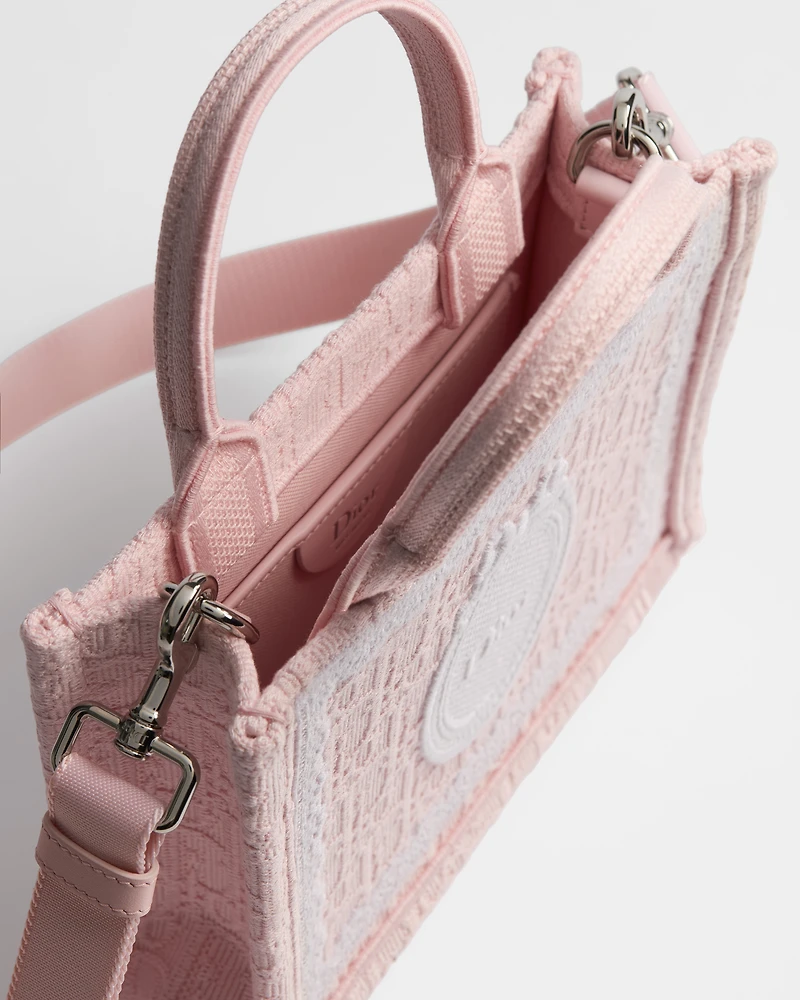 Dioramour Mini Dior Book Tote with Strap