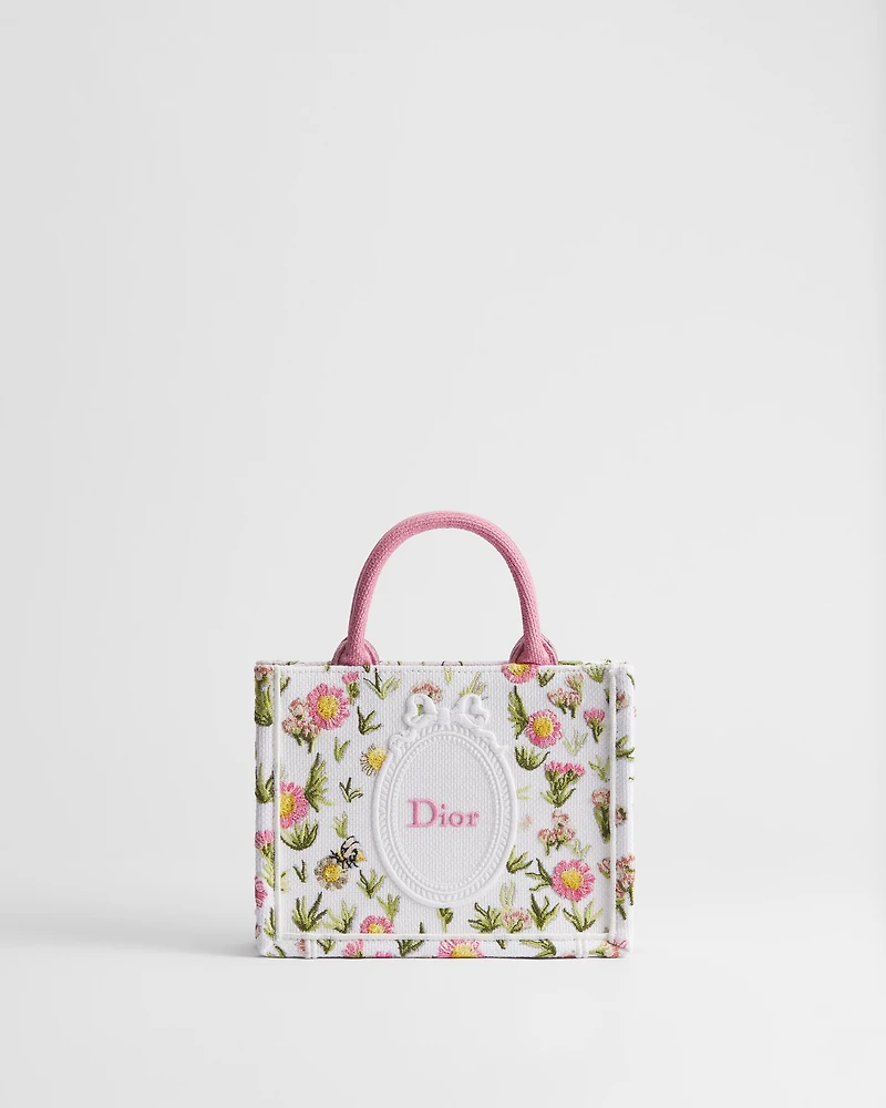 Mini Dior Book Tote with Strap