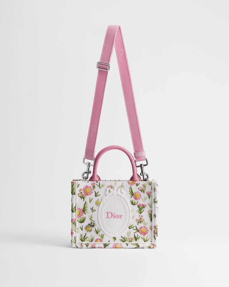 Mini Dior Book Tote with Strap
