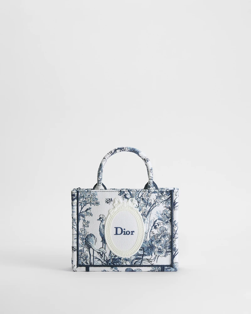 Mini Dior Book Tote with Strap