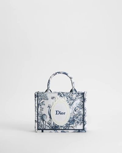 Mini Dior Book Tote with Strap