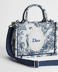 Mini Dior Book Tote with Strap
