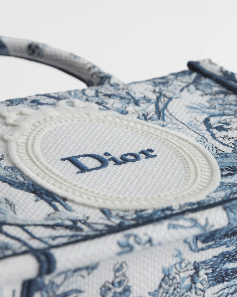 Mini Dior Book Tote with Strap