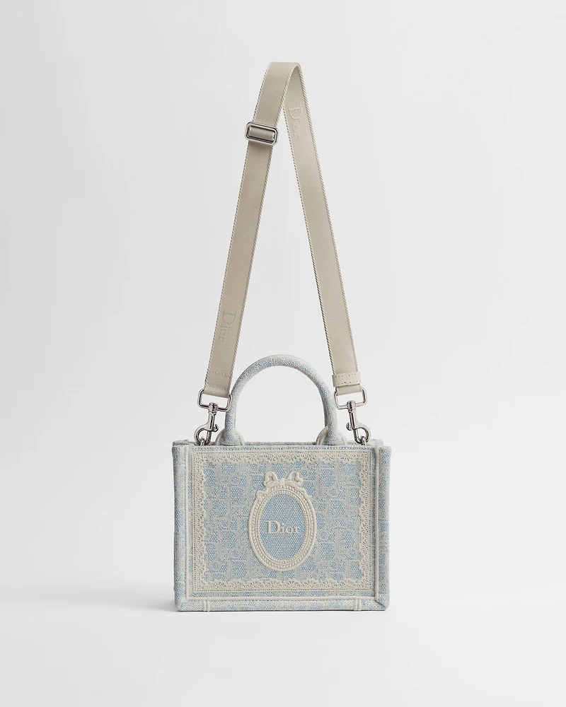 Mini Dior Book Tote with Strap