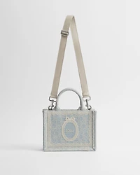 Mini Dior Book Tote with Strap