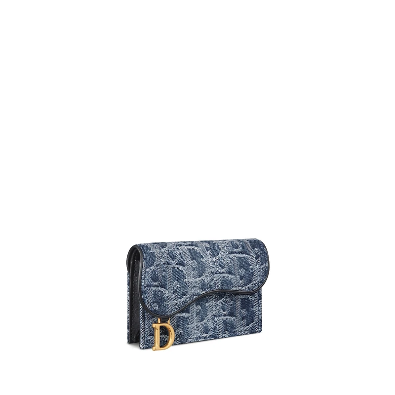Saddle Bloom Card Holder