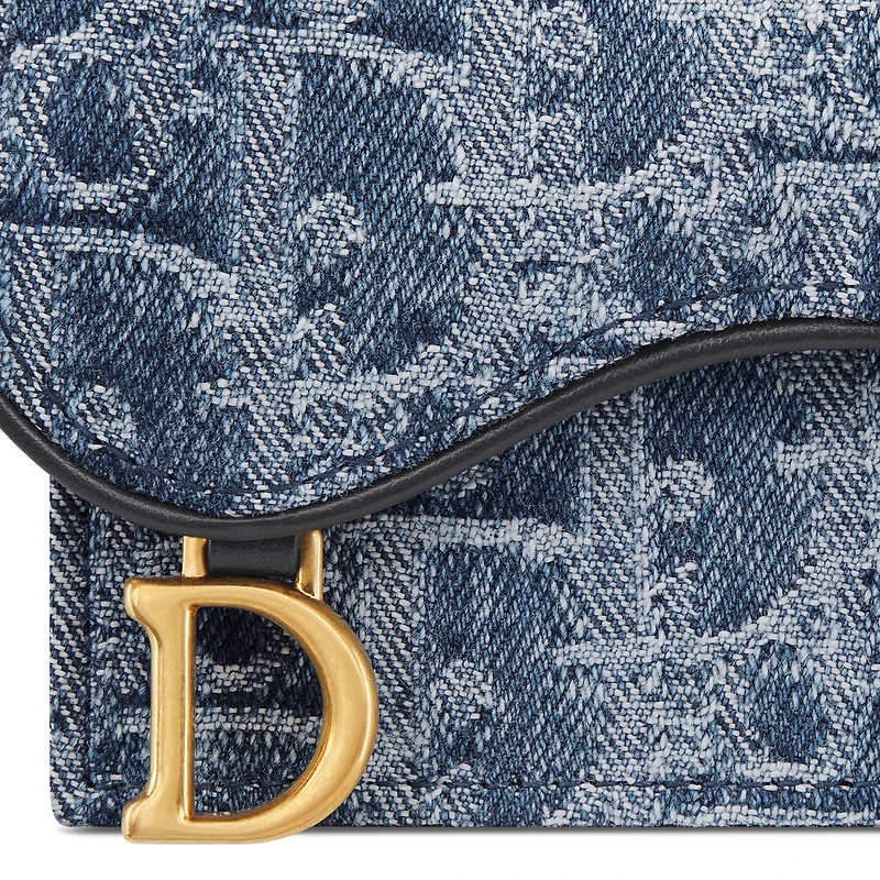 Saddle Bloom Card Holder