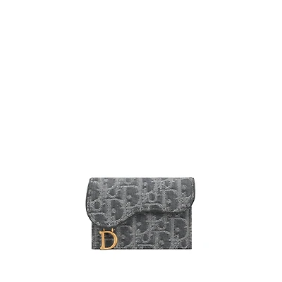 Saddle Bloom Card Holder