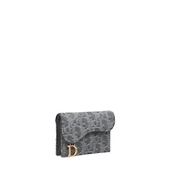 Saddle Bloom Card Holder