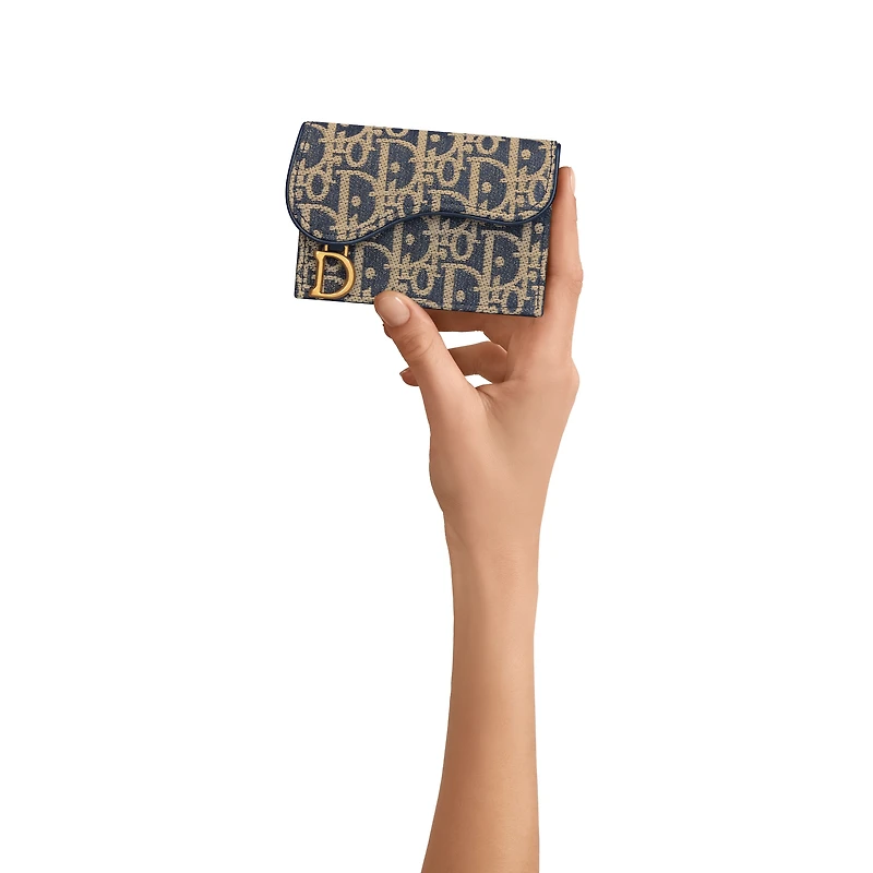 Saddle Bloom Card Holder