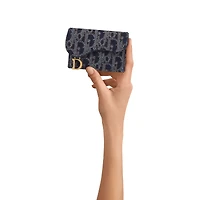 Saddle Bloom Card Holder