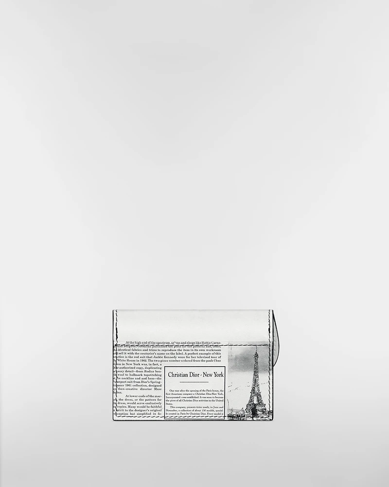 Saddle Bloom Card Holder