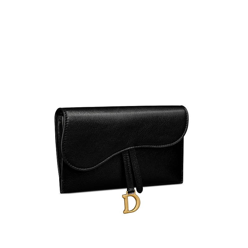 Saddle Long Wallet with Chain