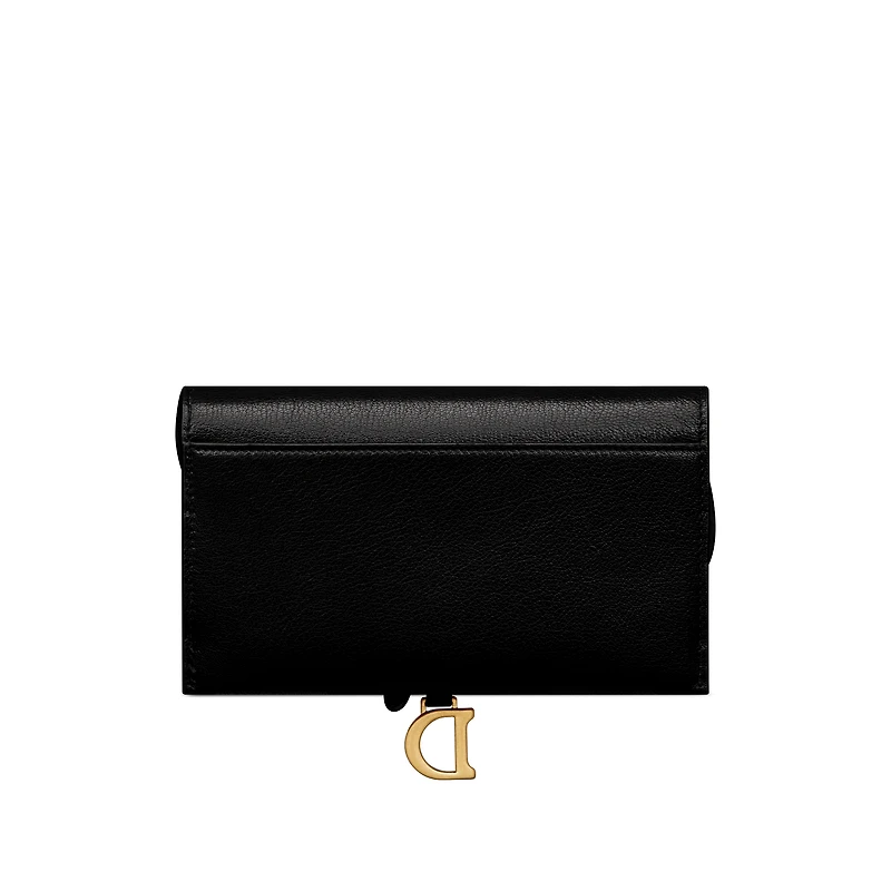 Saddle Long Wallet with Chain