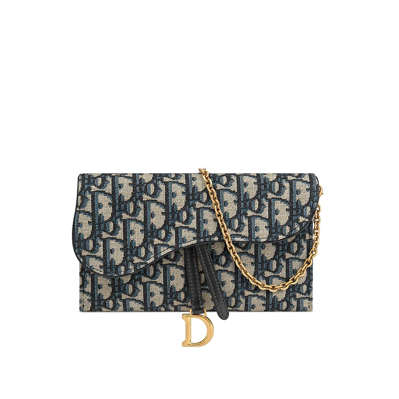 Small Saddle Pouch with Chain