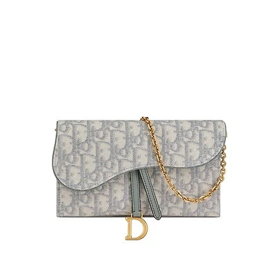 Small Saddle Pouch with Chain