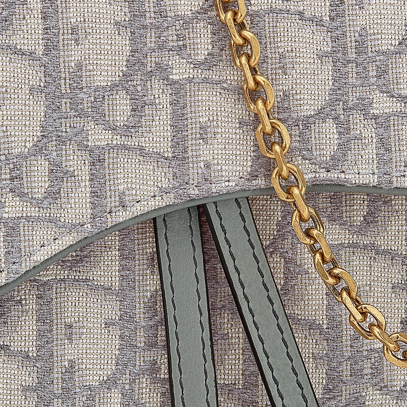 Small Saddle Pouch with Chain