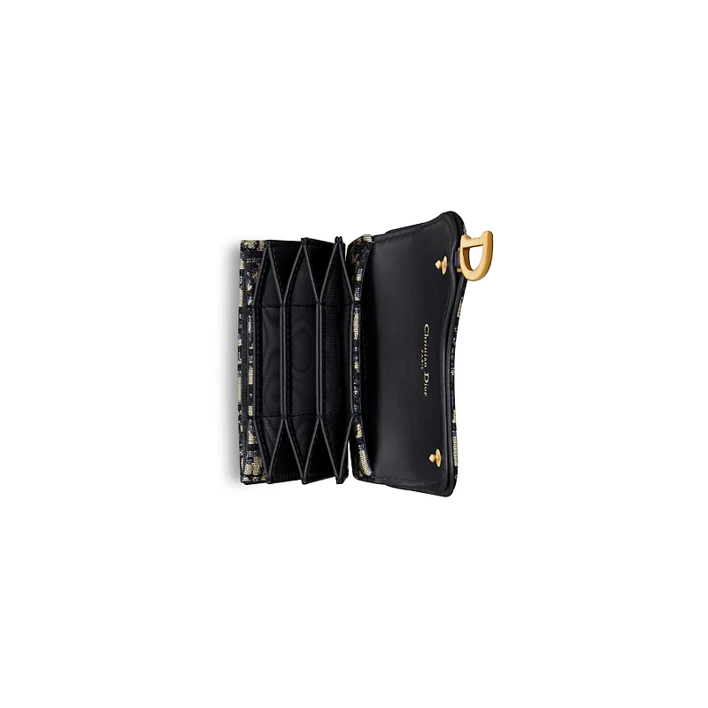 Saddle Jasmine Gusset Card Holder