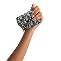Saddle Jasmine Gusset Card Holder