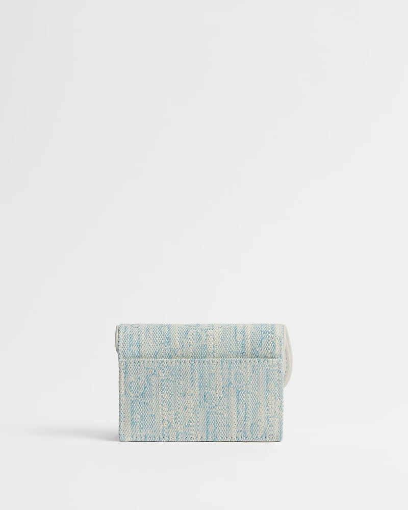 Saddle Bloom Card Holder
