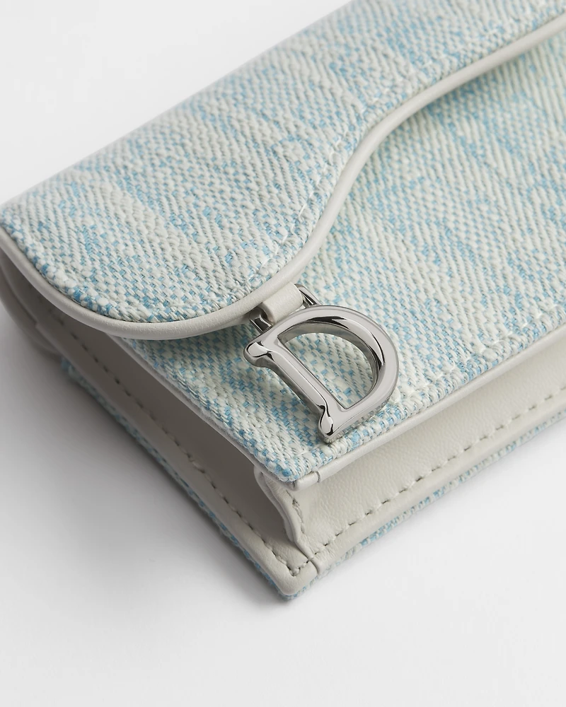 Saddle Bloom Card Holder