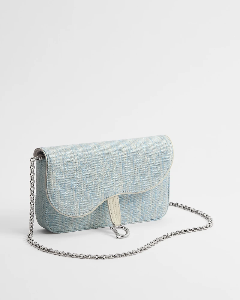 Medium Saddle Pouch with Chain