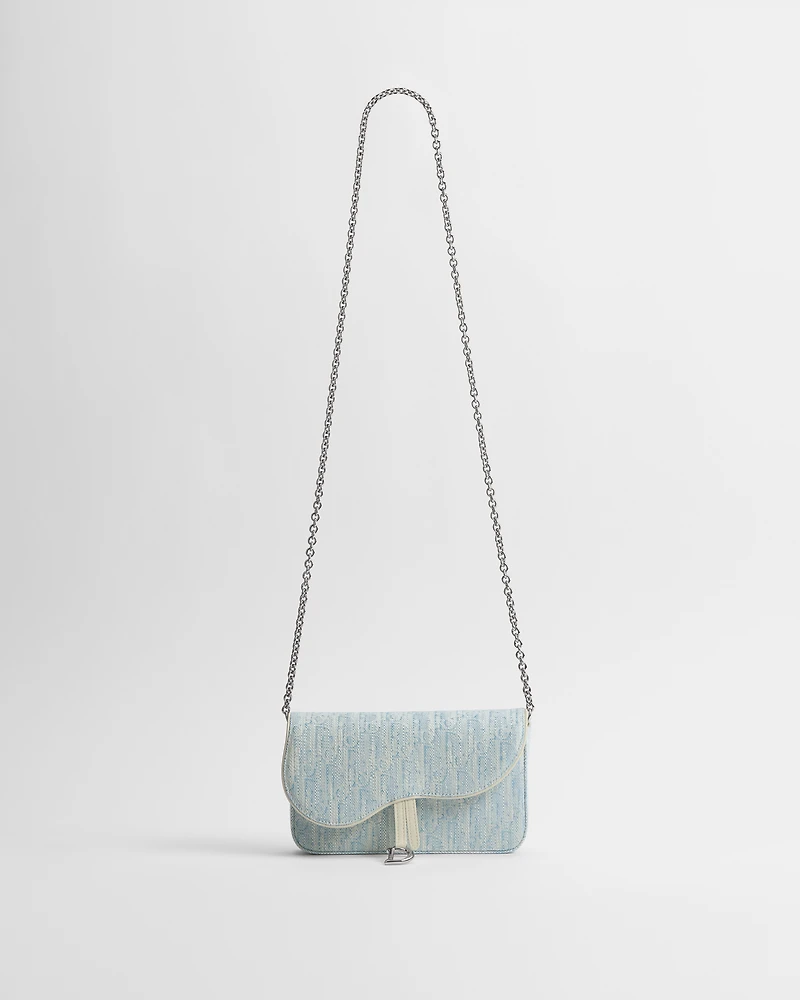 Medium Saddle Pouch with Chain