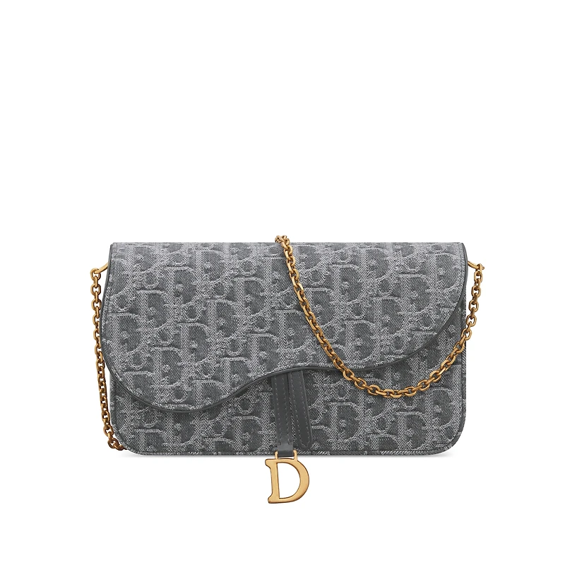 Medium Saddle Pouch with Chain