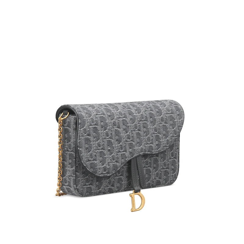 Medium Saddle Pouch with Chain