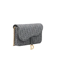 Medium Saddle Pouch with Chain