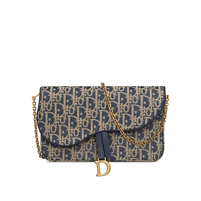 Medium Saddle Pouch with Chain