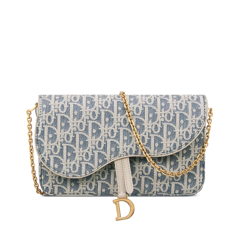 Medium Saddle Pouch with Chain