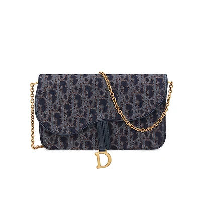 Medium Saddle Pouch with Chain