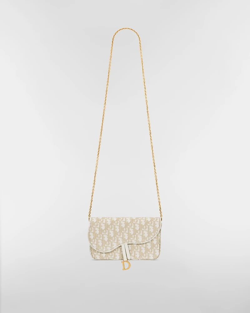 Medium Saddle Pouch with Chain