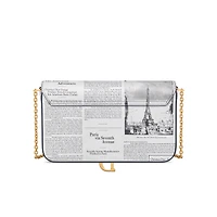 Medium Saddle Pouch with Chain