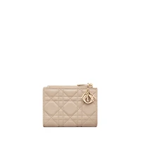 Lady Dior Dahlia Wallet