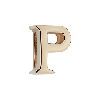 My ABCDior Letter P Badge